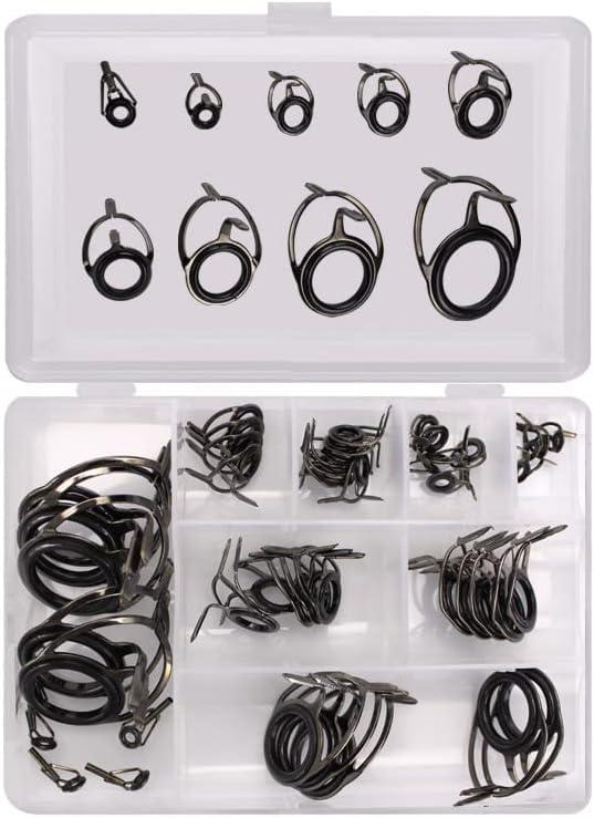 Kisangel 10pcs Wire Loop Fishing Pole Rings Fishing Rod Rings Rod Guides  Beachcaster Rod Rings Fishing Poles Fishing Rod Top Eye Fishing Gadgets  Fishing Rod Guide Ring Accessories Replace : : Sports