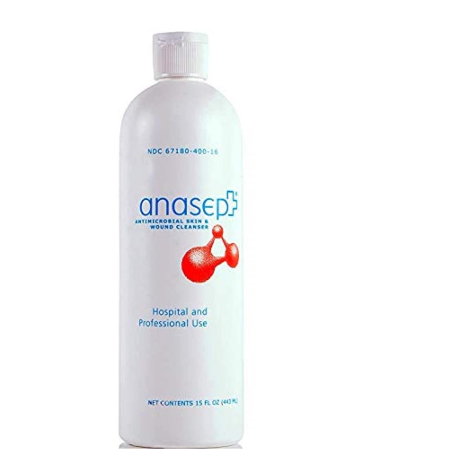 Anasept Skin and Wound Antiseptic - 15 oz Bottle with Dispensing Cap ...