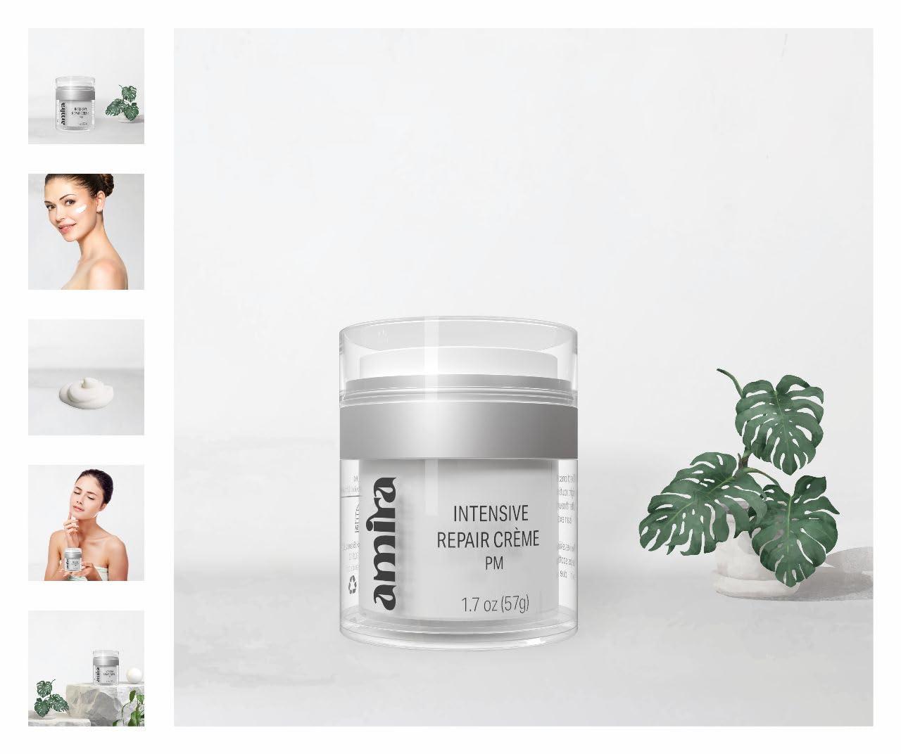 Amira Moisture Rescue & Repair Night Cream - Vegan Fast Absorbing