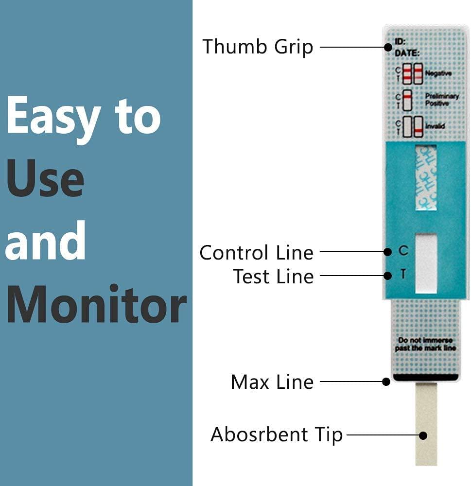 Prime Screen THC Single Panel Urine Test Kit Individually Wrapped