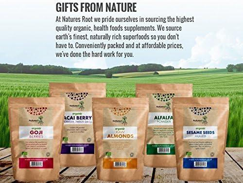 Natures Root Organic Brown Flaxseed/Linseed 500 g - Certified Organic ...