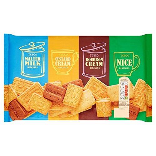 Tesco Biscuit Barrel Selection 700g Delicious Assortment of Biscuits