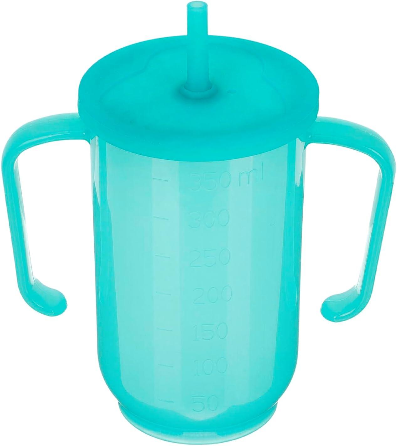 Convalescent Drinking Aids Spill Proof Feeding Cup with Extended Straw