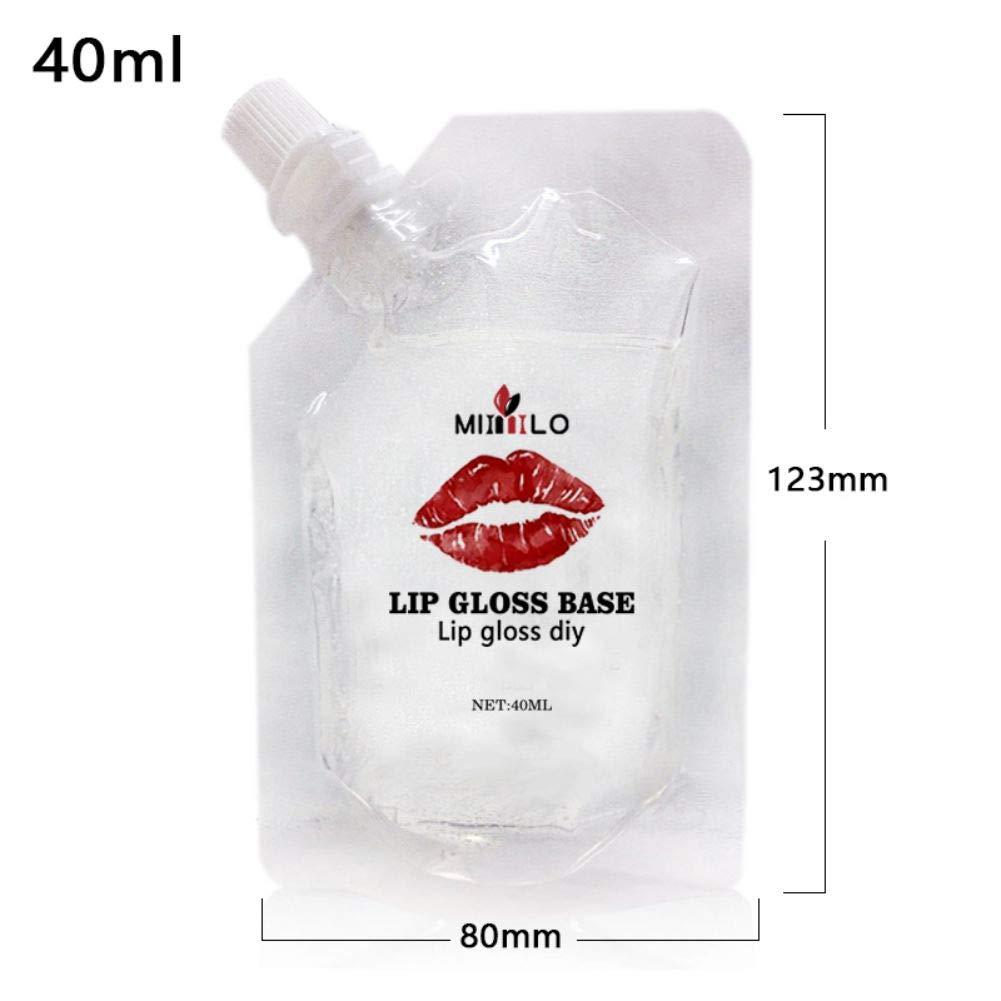 Ofanyia Lip Gloss Base Make Your Own Lip Gloss Handmade Lip Gloss DIY  Lipstick Material Lip Glosses Base - 40ML 1.35 Fl Oz (Pack of 1)
