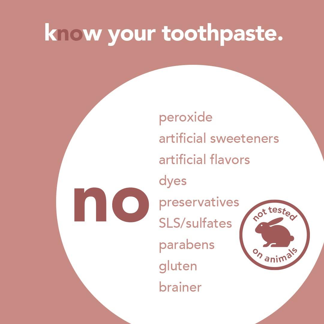 Hello See Ya Sensitivity Toothpaste Minty Fluoride Formula for