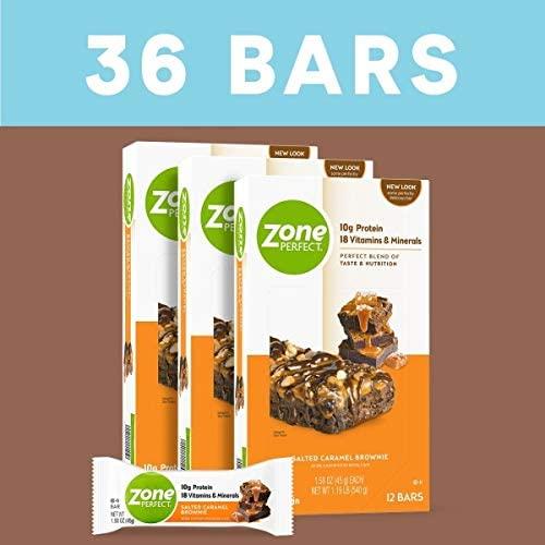 ZonePerfect Protein Bars, 18 vitamins & minerals, 10g protein