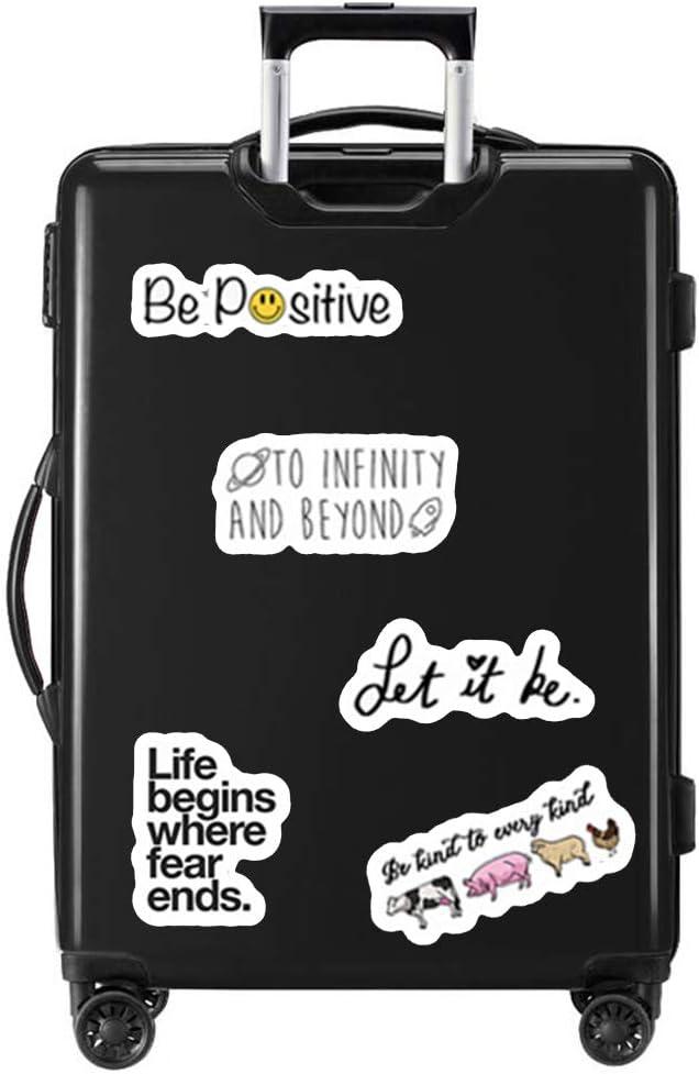 Hope Sticker Inspirational Quotes Black Stickers - 3 Pack - Set of 2.5, 3  and 4 Inch Laptop Stickers - for Laptop, Phone, Water Bottle (3 Pack)