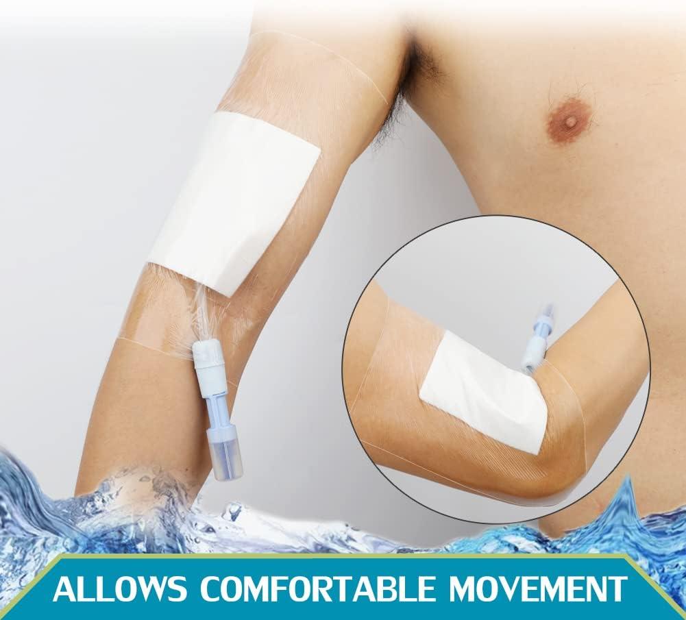 Waterproof PD Dialysis Catheter Shower Cover Wound Shields Picc Line