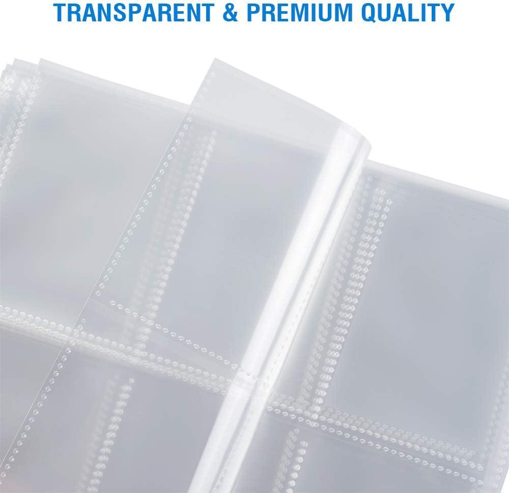 36 Pack 9 Pocket Page Protector - Sooez Trading Card Sleeves for 3 Ring  Binder - Baseball, Sport, Game, and Business Card Holder | Buy Now with  Express International Delivery | GoSupps.com