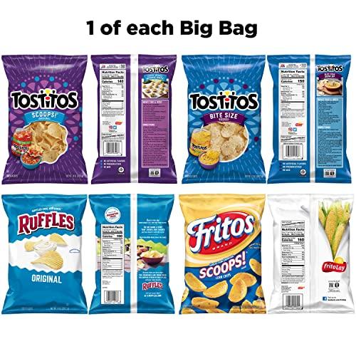 FritoLay Good for Variety Pack with Tostitos Scoops Tostitos BiteSize
