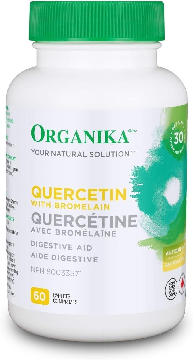ryx glutathione review Organika Quercetin with Bromelain- High Availability Immune System Support  Allergy and Inflammation Support- 60tabs & L-