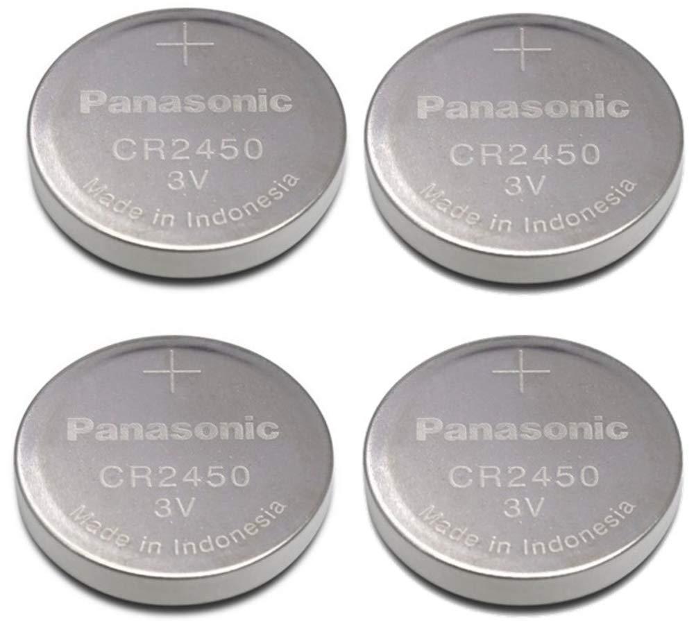 Panasonic Cr2450 Cr 2450 Lithium 3v Battery Pack of 4