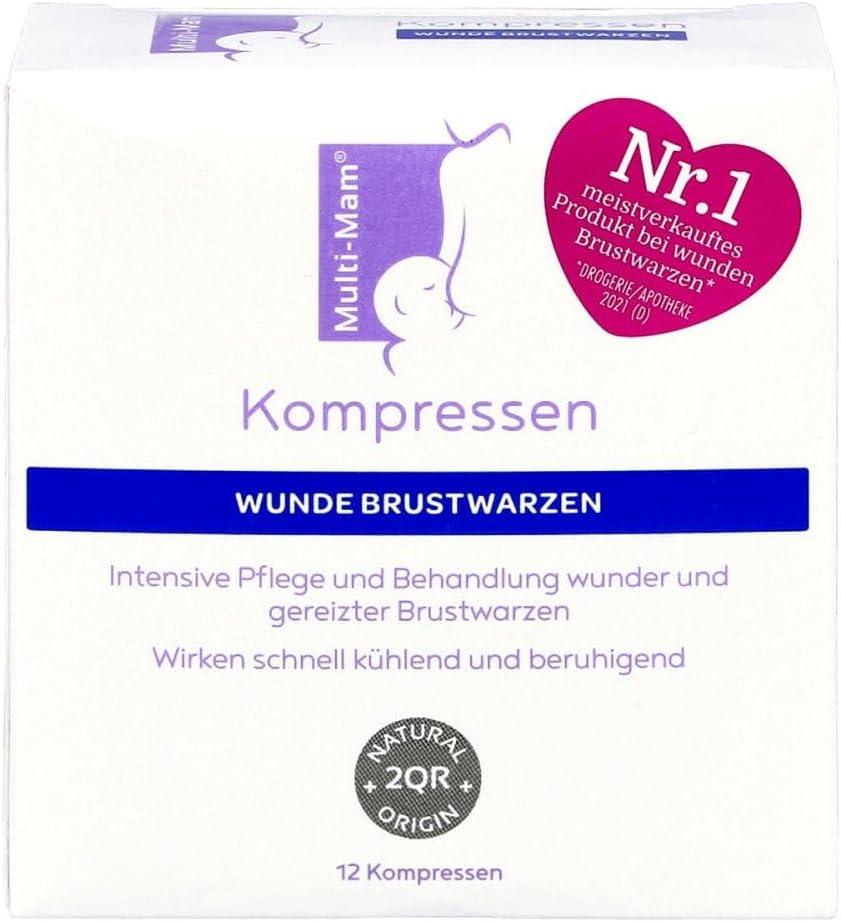 Multi-Mam Breastfeeding Moms Compresses - Intensive Care & Treatment Of Sore & Irritated - Instant Cooling & Soothing Gel - Essential Aid For Moms - 12 Pack - View #4