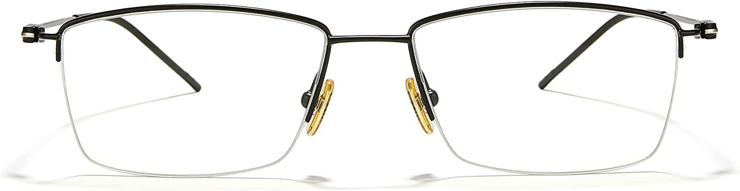 Clearance Sale] Cyxus Anti Blue Light Blocking Eyeglasses Computer Glasses  TR90 Frame Lightweight Retro Round Glasses Anti Eye Fatigue Headache Eyeglasses  8010