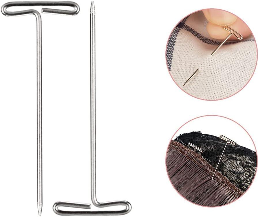 T Pins, 100 Pack 1.5 inch T-Pins, T Pins for Blocking Knitting, Wig Pins, T  Pins for Wigs, Wig Pins for Foam Head, T Pins for Sewing, Wig T Pins,  Blocking Pins