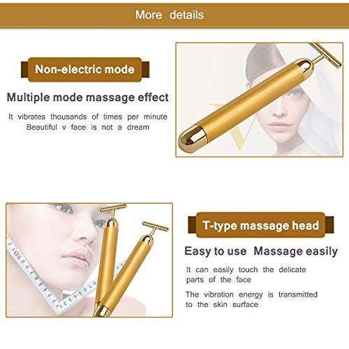 24k gold vibrating facial massager Vatch Vibromasseur va-et-vient réaliste avec télécommande 10 modes - Gode  vibrant avec ventouse - Sex Toy pour femme G-Spot Vibrators for Her main image 1