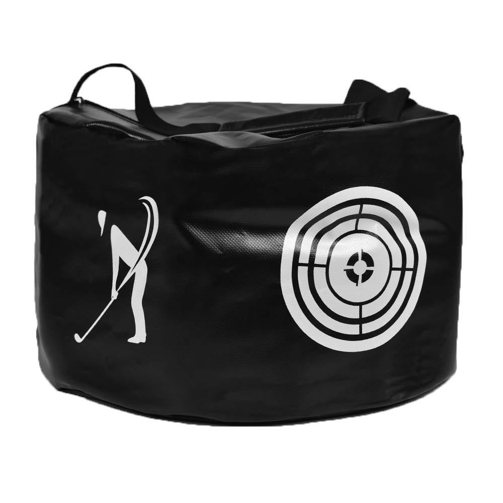ASENVER Golf Swing Impact Trainer Bag Golf Power Smash Bag Black