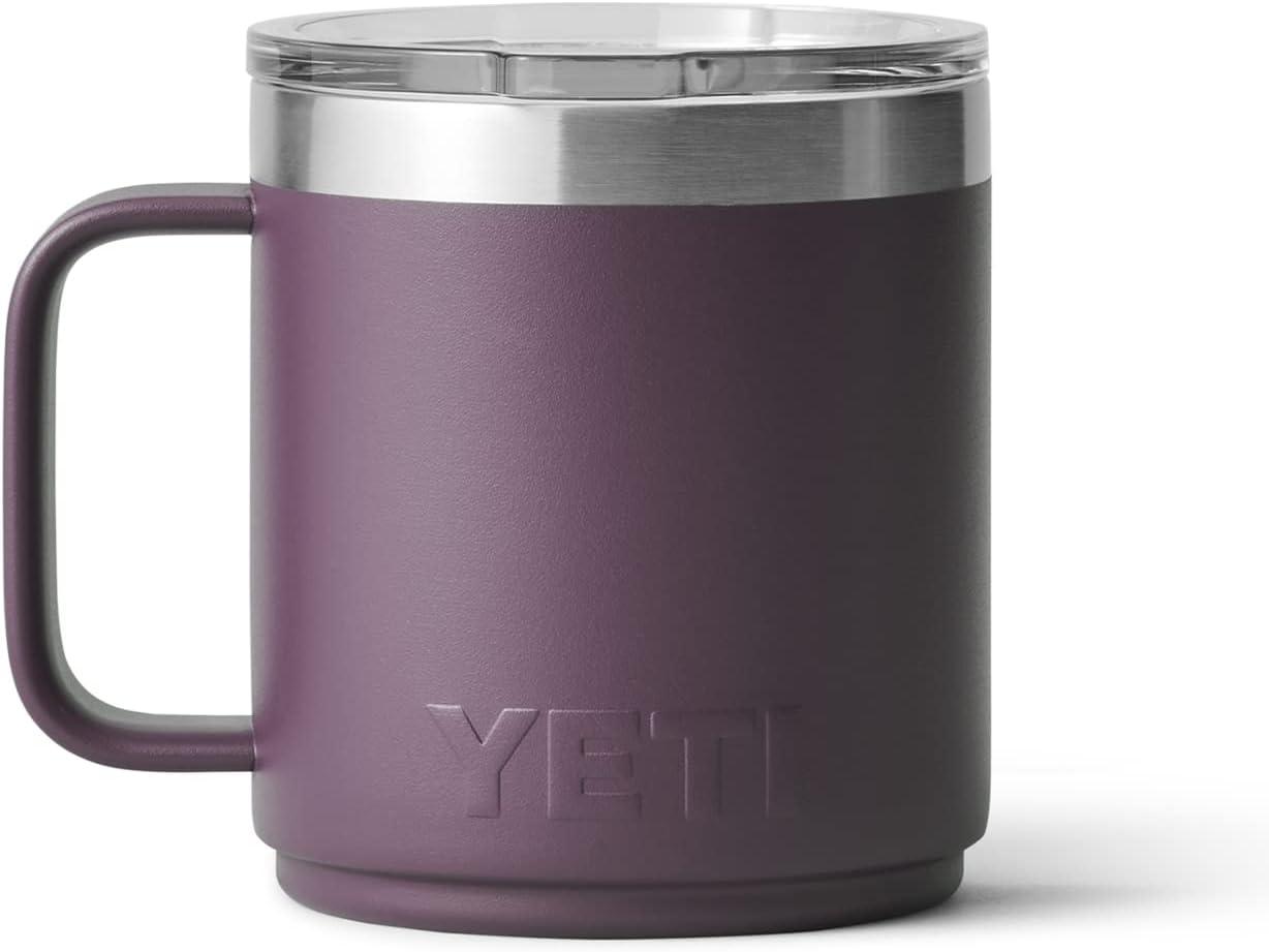 YETI Rambler 10 oz Stackable Mug, Vacuum Insulated, Stainless  Steel with MagSlider Lid, Chartreuse: Tumblers & Water Glasses