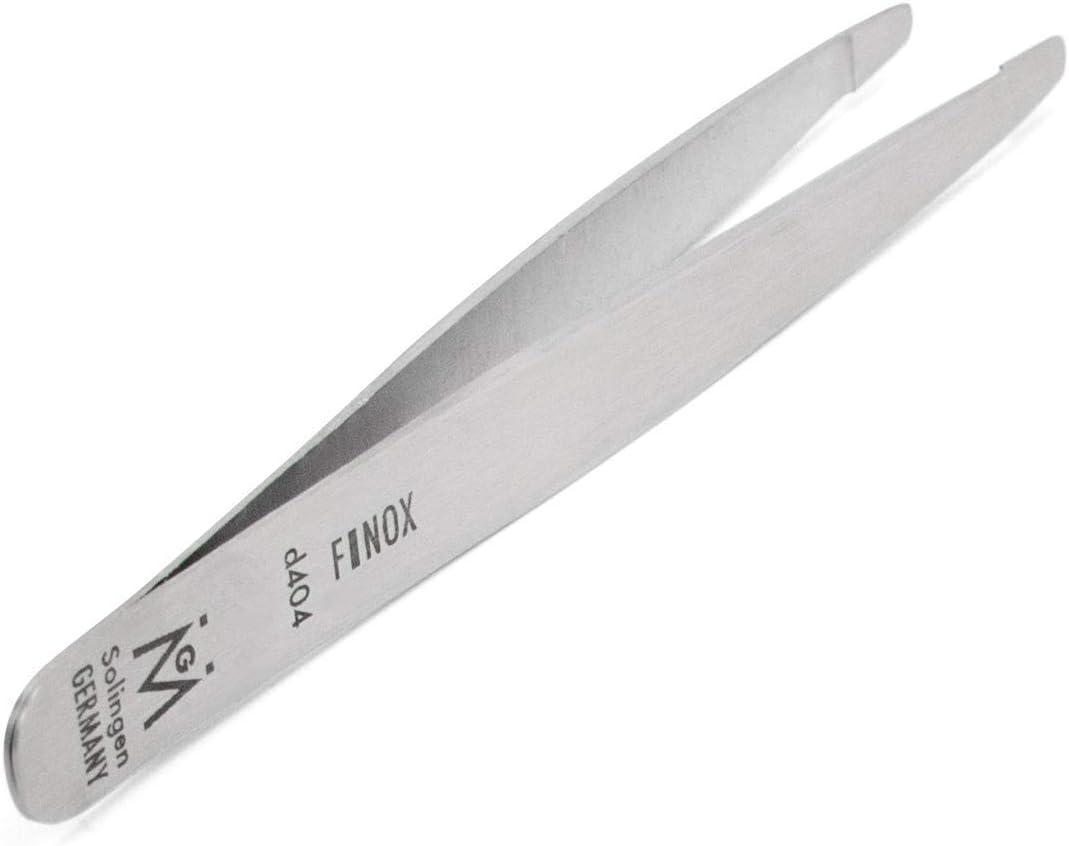 Diabetic Rounded Tweezers in Leather FINOX Surgical Stainless Steel