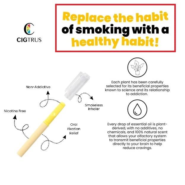 Cigtrus Natural Quit Smoking Aid Craving Relief Tobacco Free Nicotine