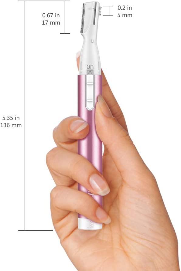 Upgraded Eyebrow Trimmer, Funstant Precision Electric Eyebrow Razor for