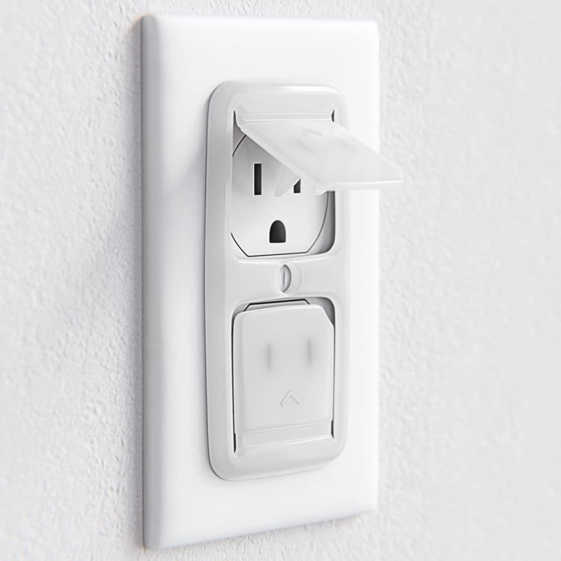 Block-It-Socket - Outlet Covers Baby Proofing (Made in USA) Never