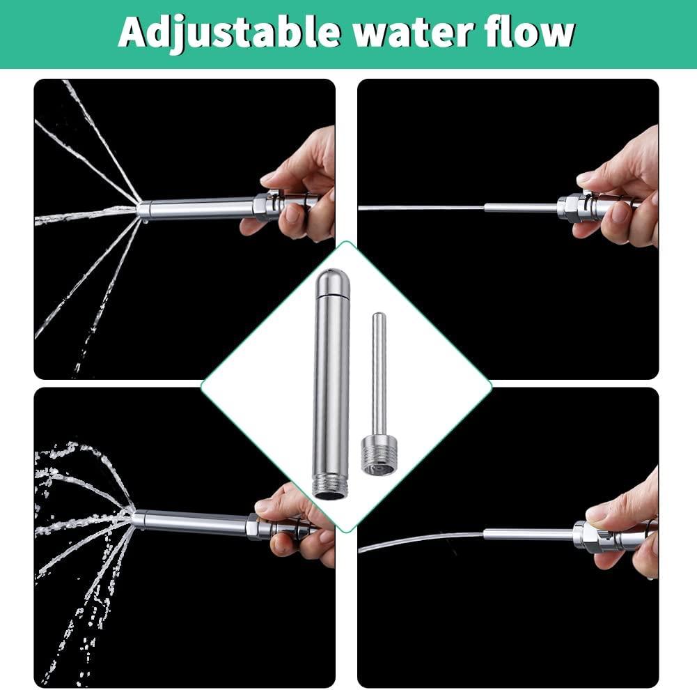 Shower Enema System with 100 Hose, Diverter & Water Control Valve