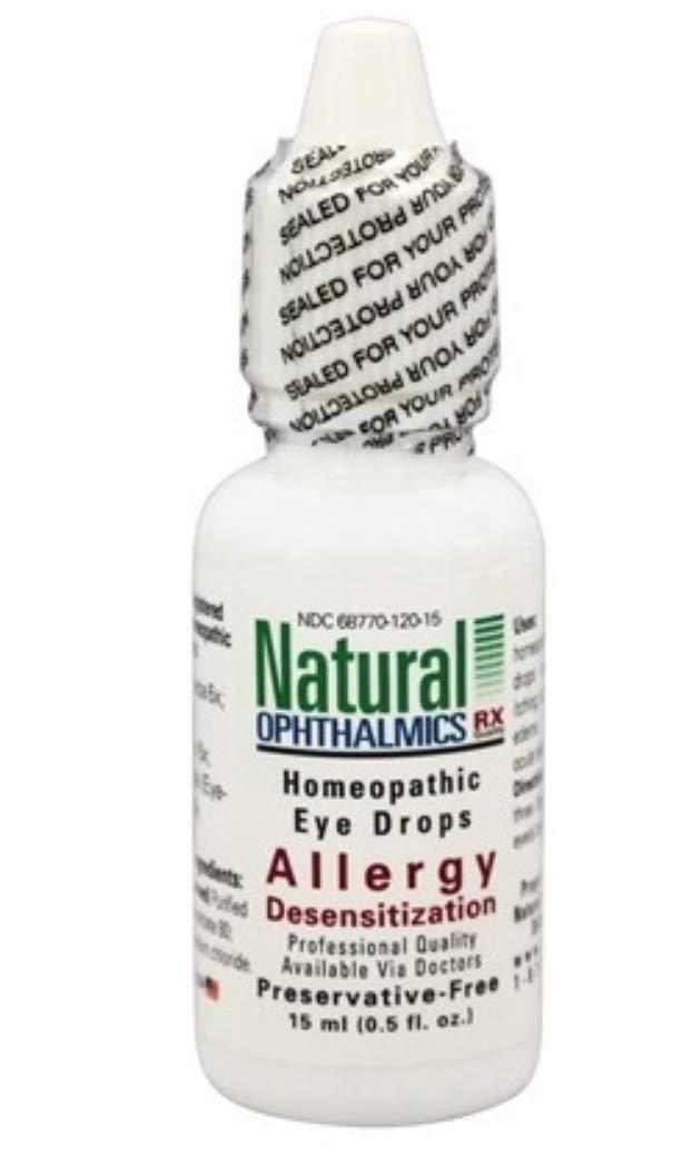 Natural Ophthalmics Allergy Desensitization Eye Drops, 10 ml