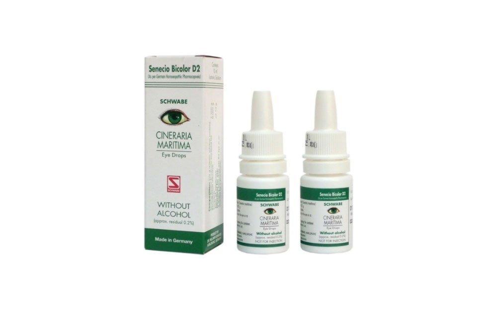 Cineraria Maritima Eye Drops Homoeopathic Medicine 2 x 10ml