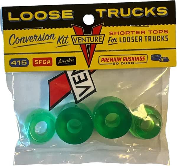 Venture Trucks Skateboard Bushings Loose Trucks Conversion Kit 90A Green