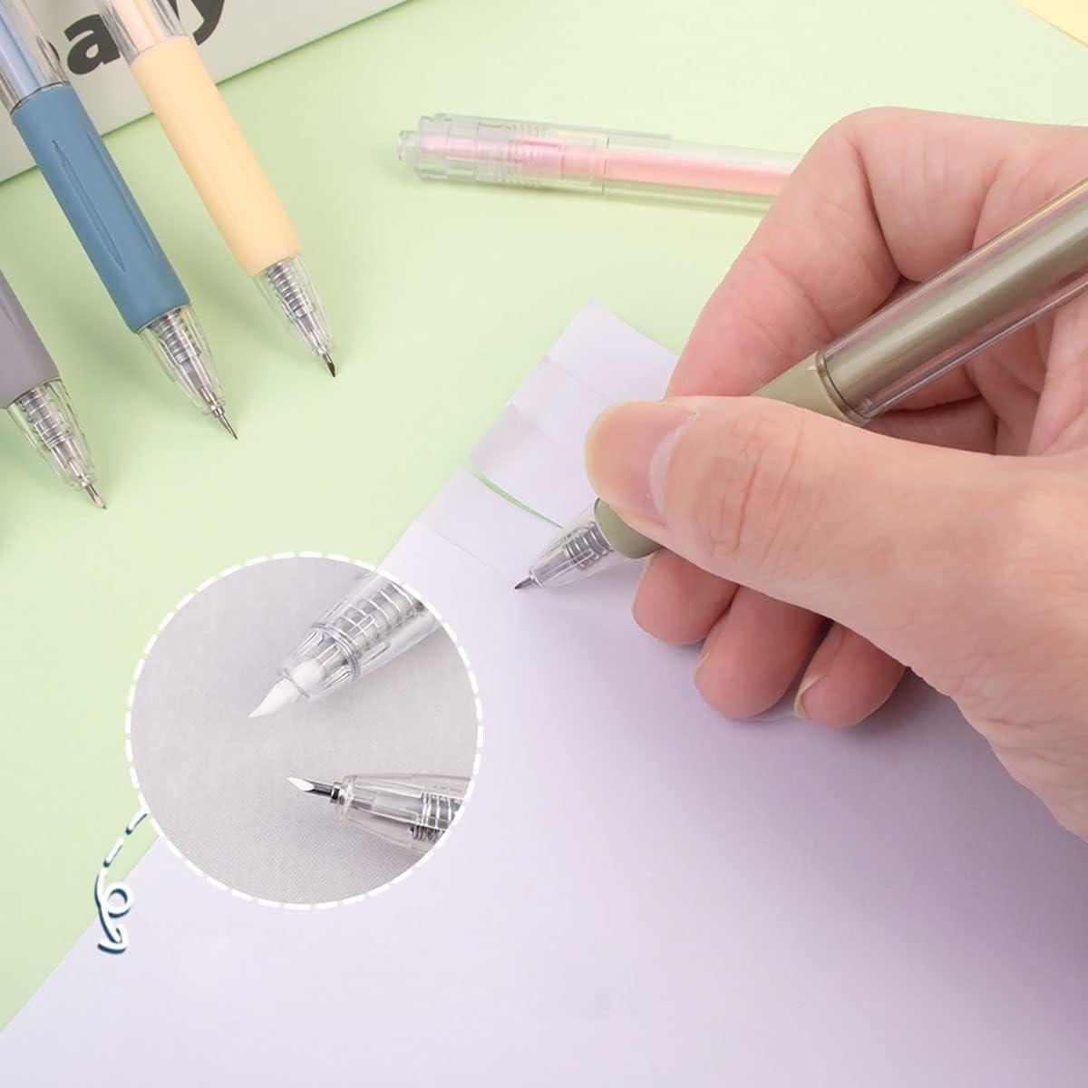 Fortunemee Craft Exacto Knife Craft Cutting Tool Paper Cutter Knife Pen  Retractable Hobby Knife Blade Art Utility Precision Paper Cutting Carving  Tool w/ Pocket Clip for DIY Drawing Scrapbooking Tools