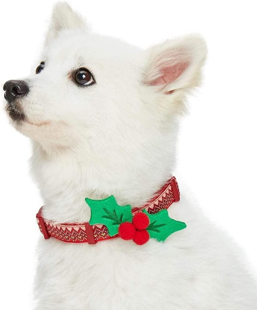 Blueberry pet top christmas collars