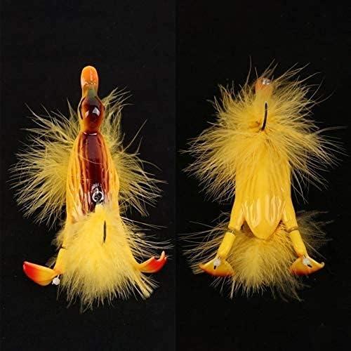 3D Duck Topwater Fishing Bait - Floating Yellow Duckling 12cm 28g Hard Lure for International Fishing Adventures | Buy Now with Express International Delivery | GoSupps.com 3D Duck Topwater Fishing Bait - Floating Yellow Duckling 12cm 28g Hard Lure for International Fishing Adventures | Buy Now with Express International Delivery | GoSupps.com