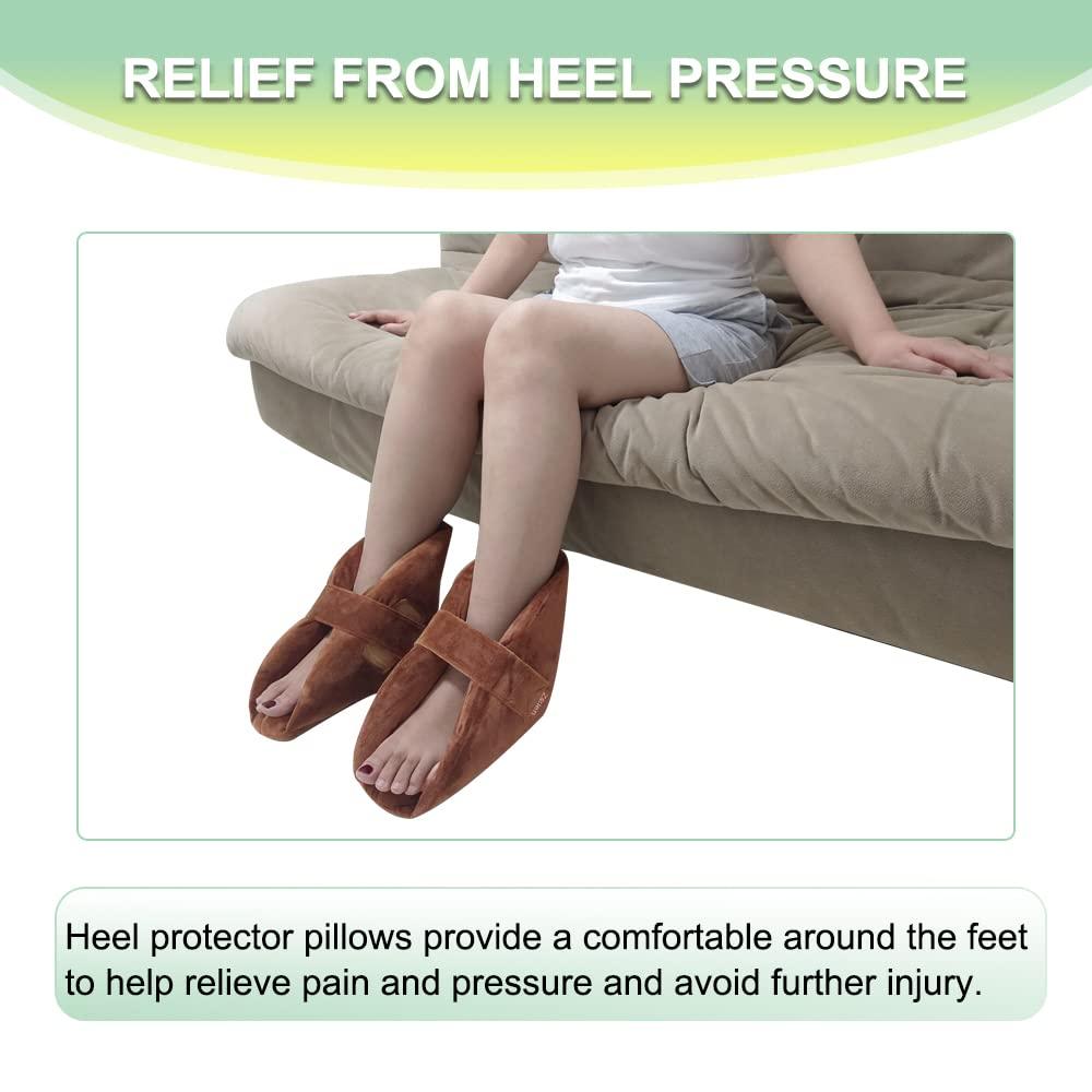 Heel Protector Cushion Foot Pillow Pressure Sores Surgery Ulcer