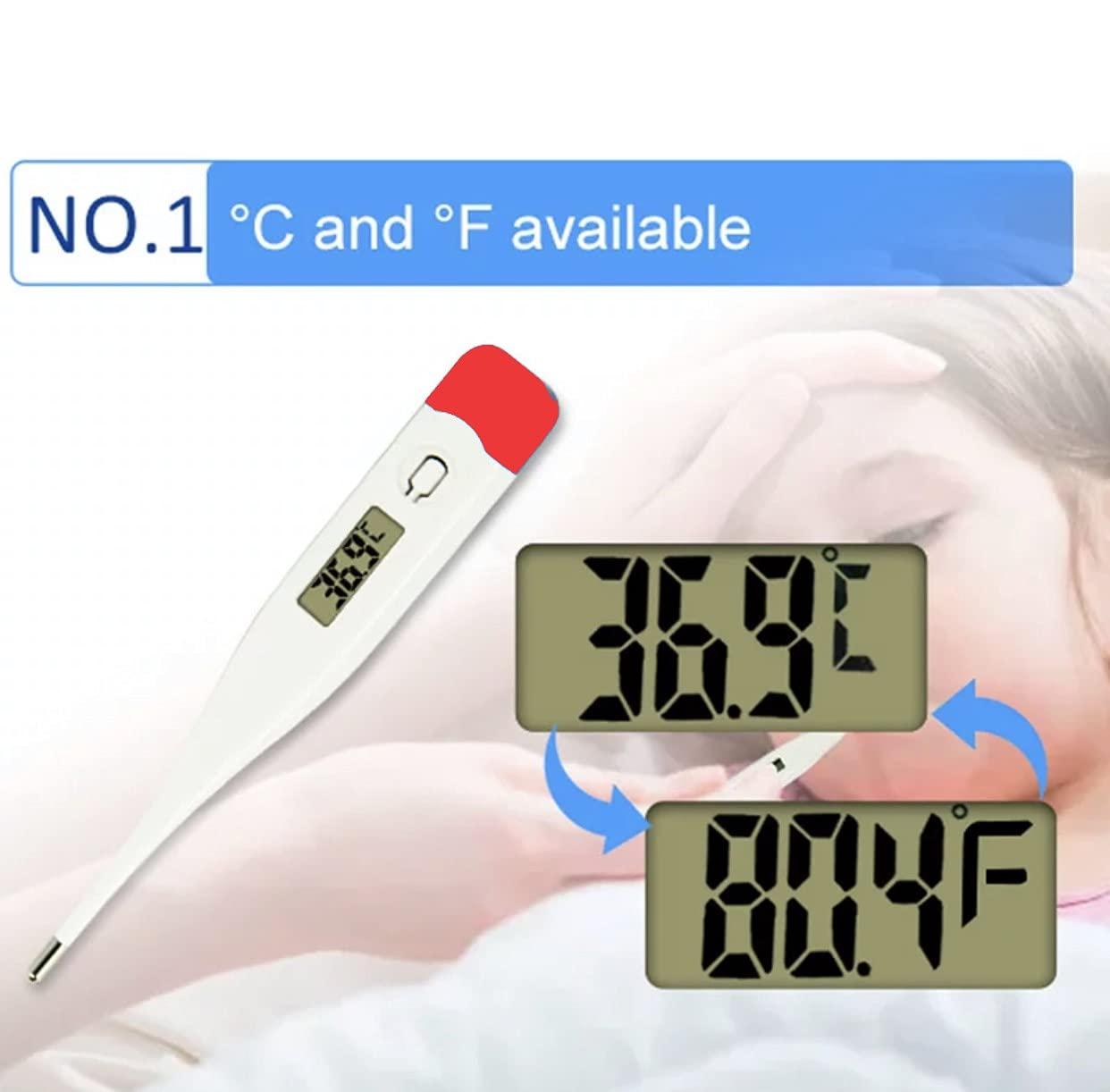 Digital Body Thermometer for Adults and Children Highly Accurate Oral Baby Thermometers for
