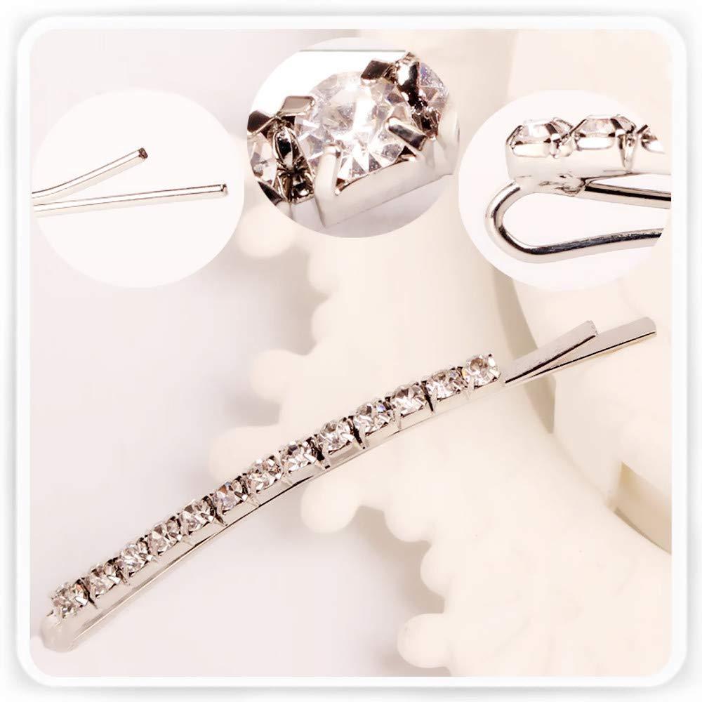 Soochat Rhinestone Pins Diamond Pins Crystal Hair Clips