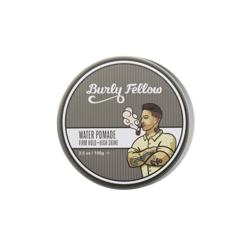 Burly Fellow Water Pomade Firm Hold With A High Shine Finish For Hair
