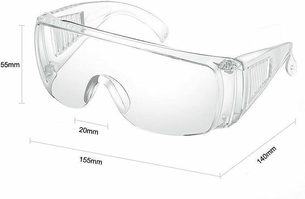 Anti Fog Safety Glasses Clear Wrap Around Goggles for Dental Lab