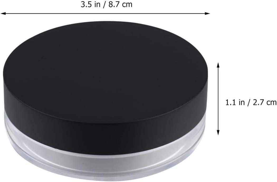 Lurrose Empty Refillable Cosmetic Powder Container Jar 20G Makeup Loose ...