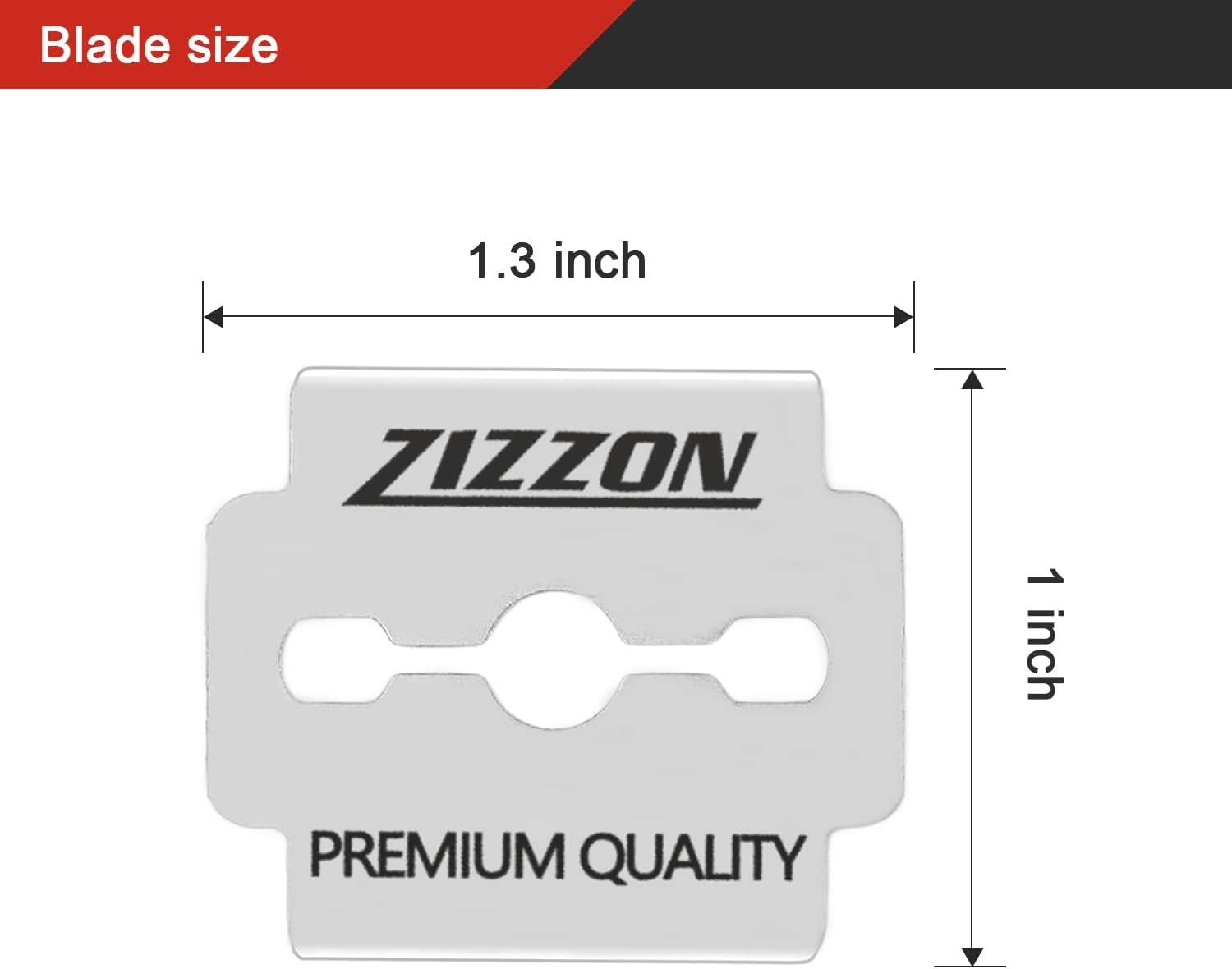 ZIZZON Callus Shaver Replacement Blades 100 Count
