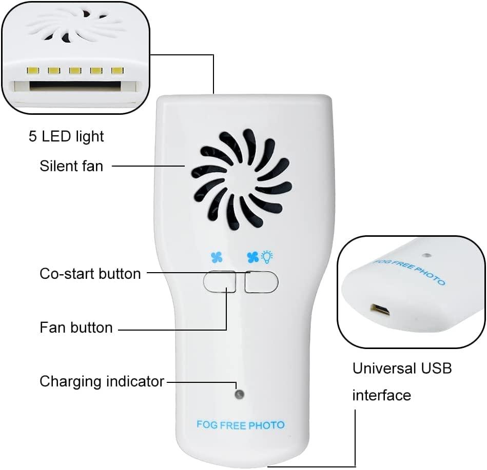 DenFactory Photography Mirrors - Fog Free Reflector with Automatic ...