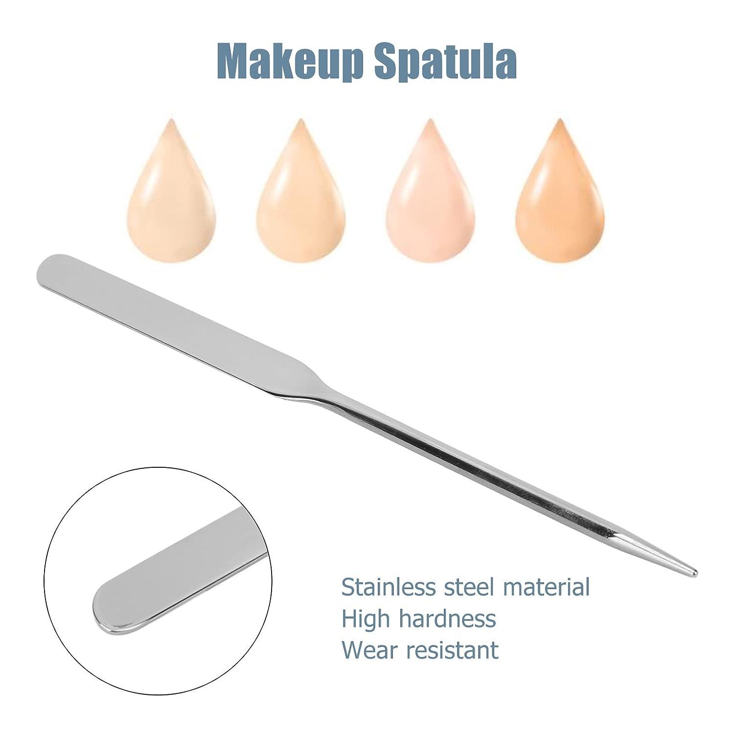 Stainless Steel Makeup Spatula Liquid Foundation Spatula Stainless