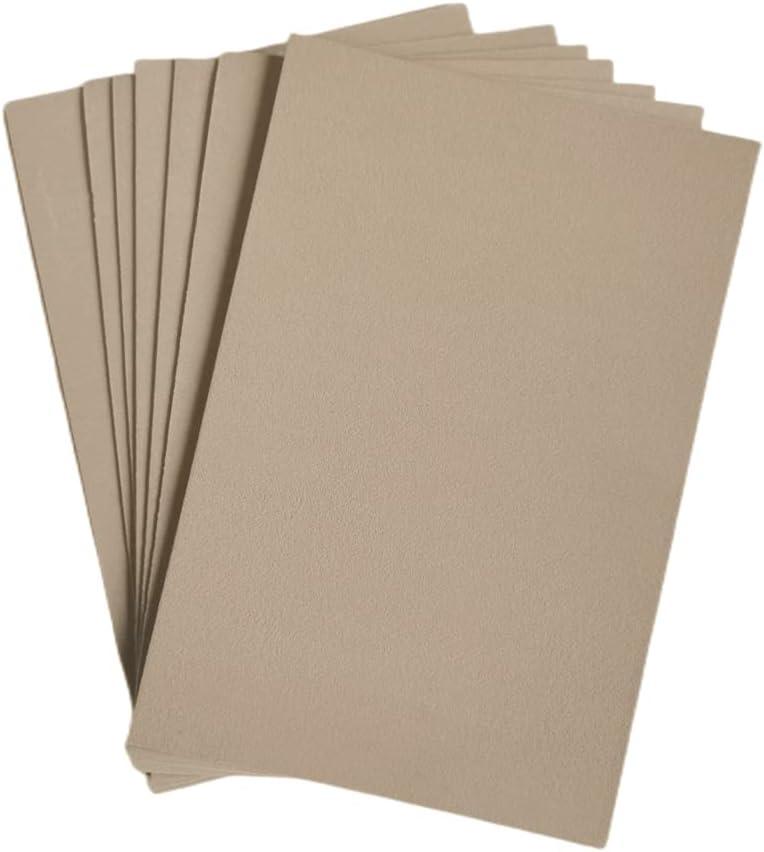 10 Sheets MAIMOUFIN Sanded Pastel Paper 15.4 * 10.7inch Warm Color