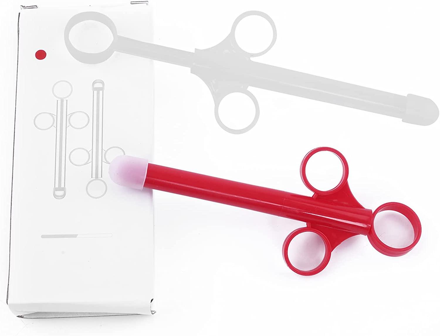 ANGCURE Lube Applicator Syringes, Lubricant Tube Shooter with Smooth