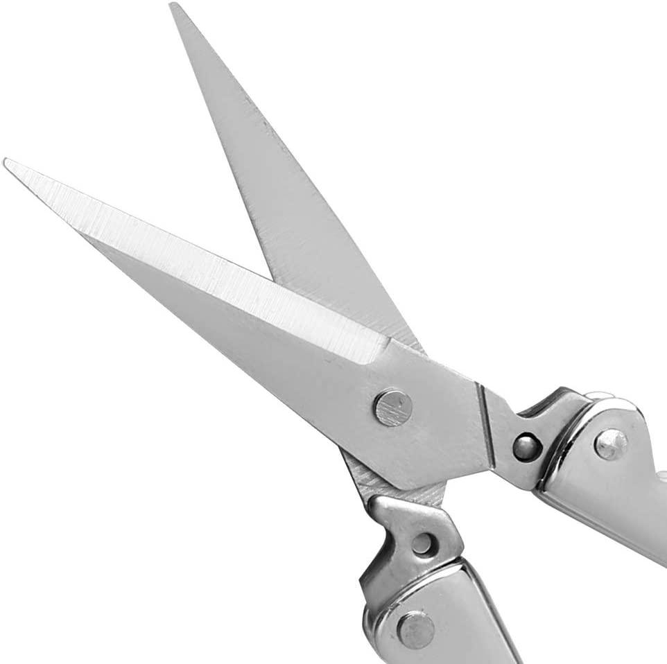 EUBags Folding Scissors, 4PCS Stainless Steel Folding Scissors Pocket  Portable Foldable Travel Scissors Small Craft Cutter