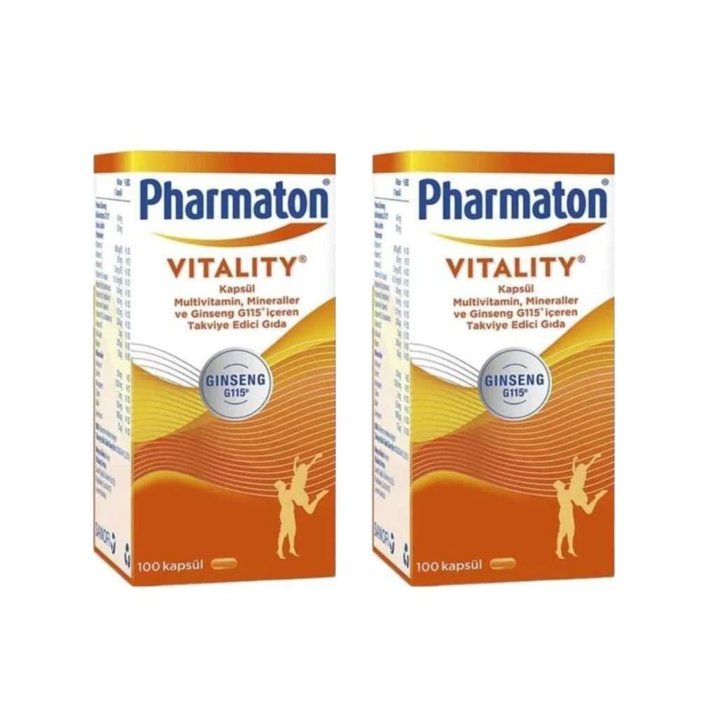 PHARMATON Vitality 100 Capsules Multivitamins and Minerals with