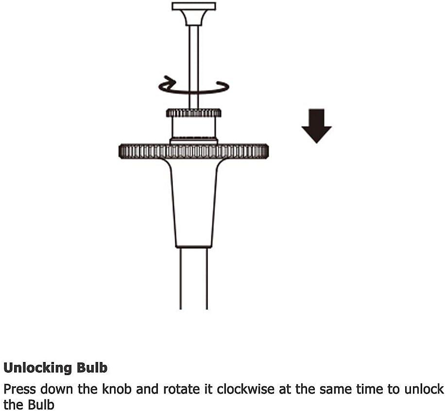 JJC TCR70BK Black 70cm Threaded Cable Release, Mechanical Shutter