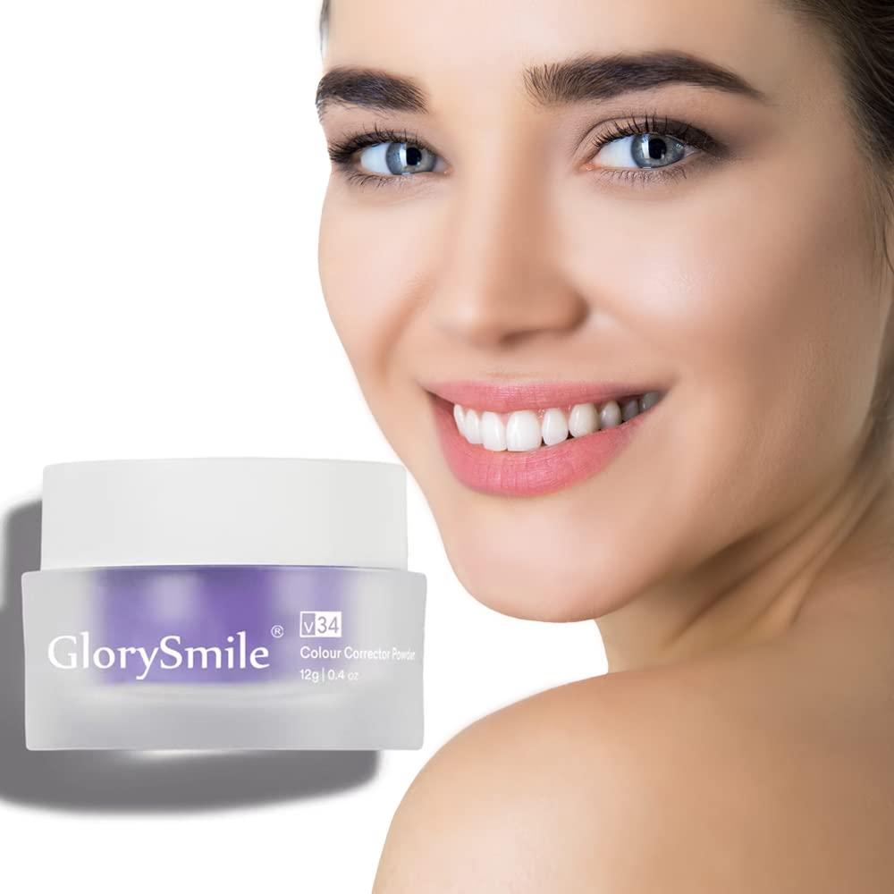 Teeth Colour Corrector Powder Purple Toothpaste for Teeth Whitening