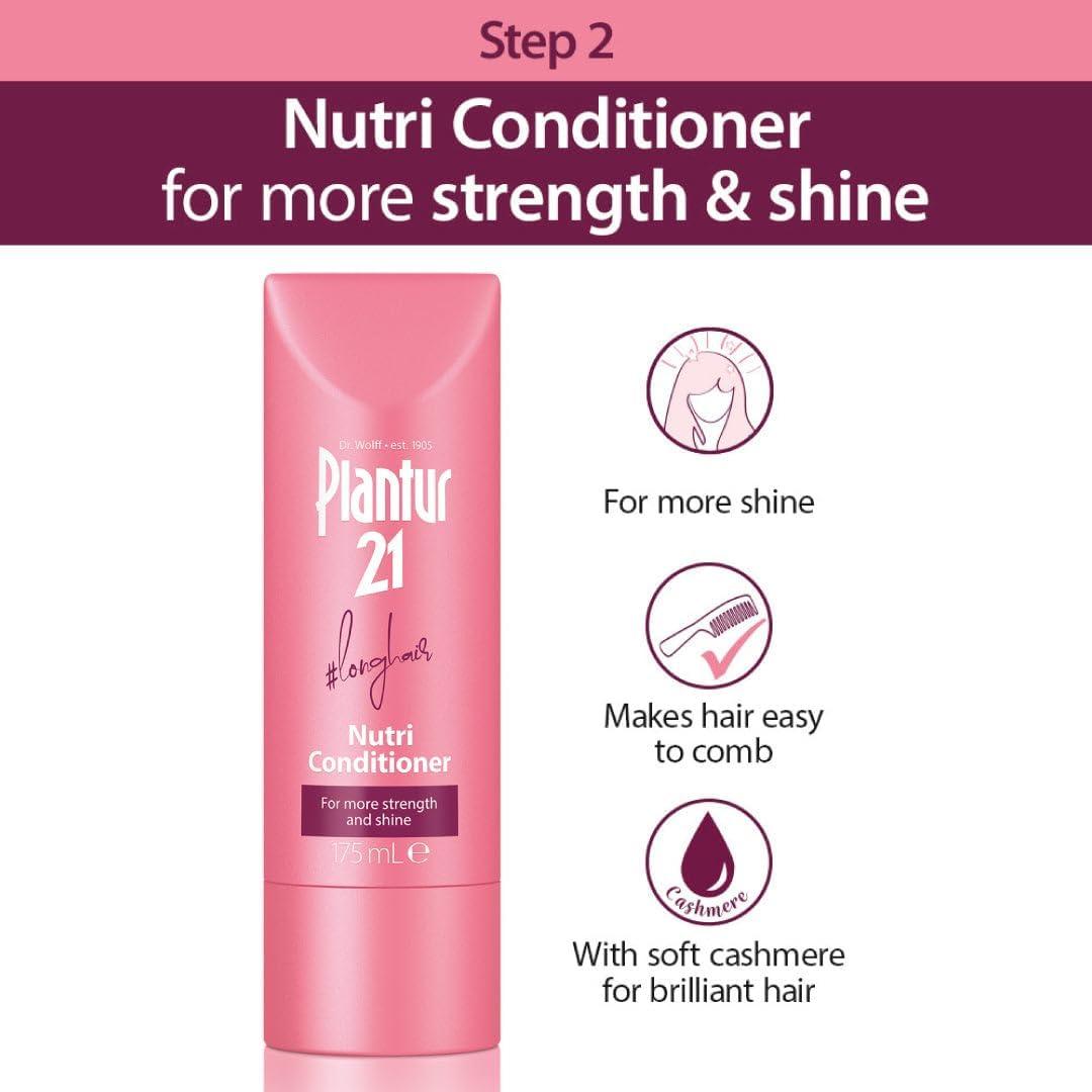 Plantur 21 #longhair Shampoo Conditioner And Hair Serum For Long And Shiny Hair | Complete Set Improves Hair Growth And Restores Stressed Hair | Without Silicone - View #11