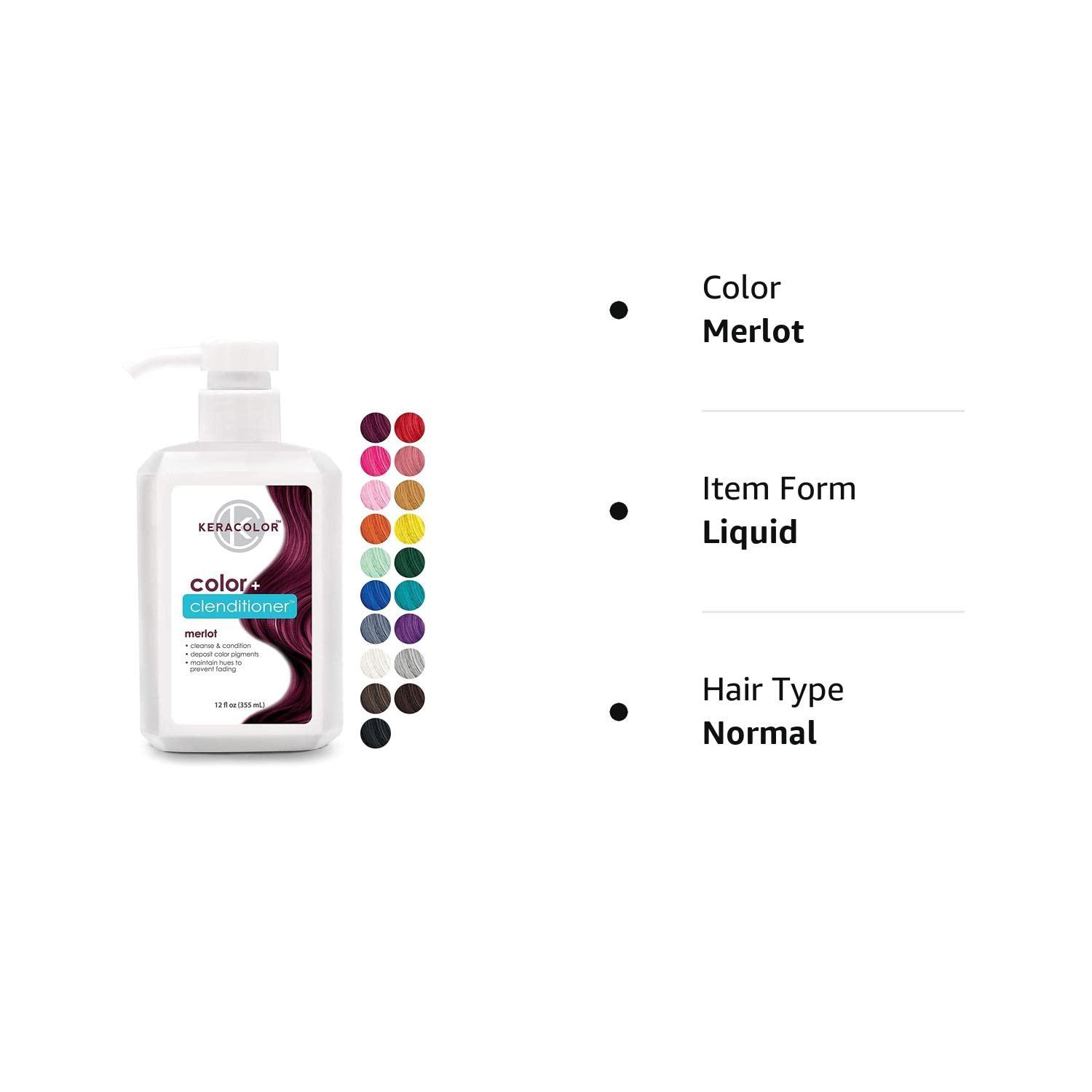 Keracolor Clenditioner Hair Dye Semi Permanent Hair Color Depositing